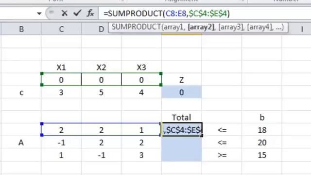 Solving Linear Programming Problems Using Microsoft Excel (Old Version) смотреть онлайн