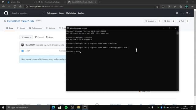Setting up Git in Windows смотреть онлайн