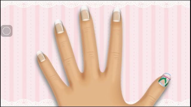 ? Красим ногти в маникюрном салоне Хелло Китти розовым и фиолетовым лаком. смотреть онлайн