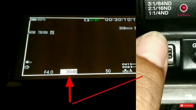 Sony NX100 GAIN Settings, Full Manual Setting смотреть онлайн
