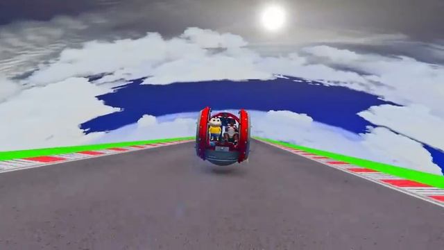SHINCHAN AND FRANKLIN TRIED THE IMPOSSIBLE ROADWAY TO SPACE PARKOUR CHALLENGE GTA 5 смотреть онлайн
