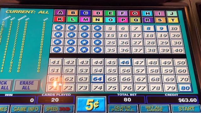 Multicard Keno Mania playing 4 different patterns #kenonation смотреть онлайн