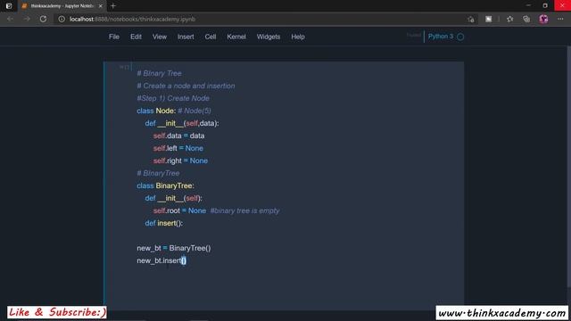 [5.3] Insertion at root in Binary Tree | Data Structures in Python смотреть онлайн