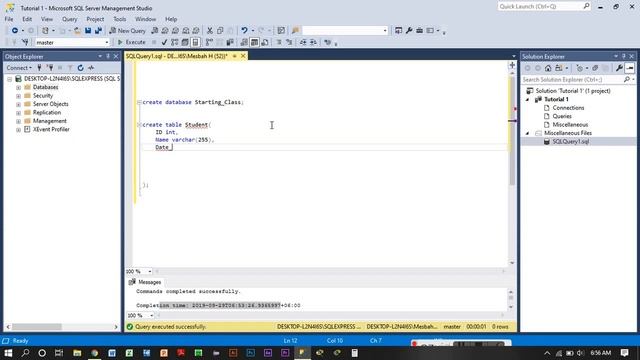 Database Management System Part 1 (Database, Table Creation) | SQL Server | CSE смотреть онлайн