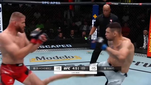 UFC Vegas 54: Blachowicz vs. Rakic (Full Fight Highlights) смотреть онлайн
