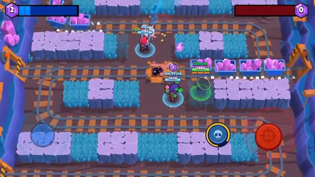 Brawl Stars. Редкий гитарист. Озеро мертвецов - вынесли за секунду. Бравл старс (iOS) смотреть онлайн