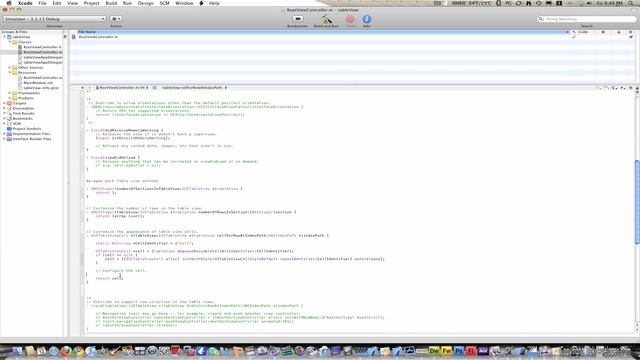 iPhone SDK UITableView Series: Populating a Table With an Array смотреть онлайн