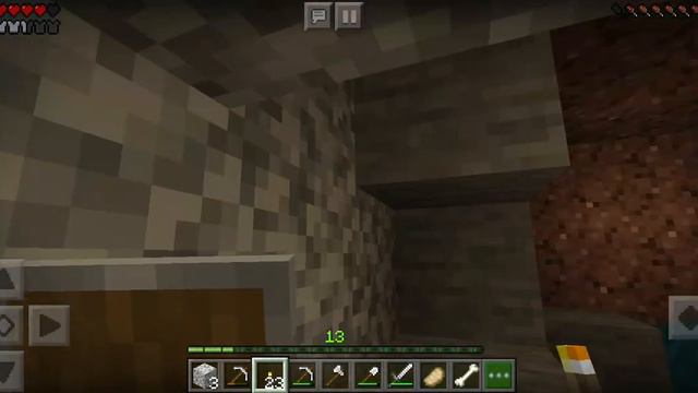 МАЙНКРАФТ выживание на острове, мы нашли своё первое золото и лазурит)