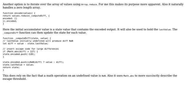 Delta encoding a list of numbers (2 Solutions!!) смотреть онлайн