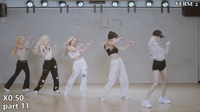 (G)I-dle - 'Nxde' Dance Practice Mirror Tutorial (SLOWED)