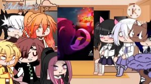 Future Hashiras react to past + DK Tanjiro|| DKT AU! part 2/2 //please read description!//