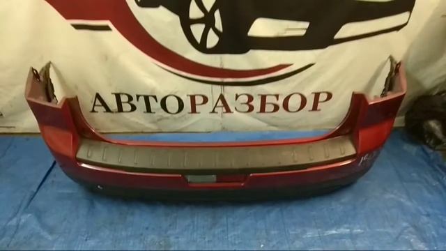 Задний красный бампер Orlando смотреть онлайн