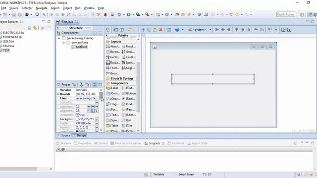 Java - Making a JTextField Background Transparent Swing/AWT/SWT/Windows Builder - Intact Abode смотреть онлайн