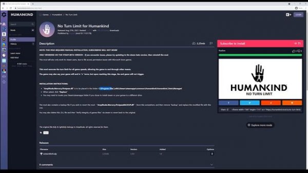 HUMANKIND Community Maps, Mods and Personas | How to Get & Install Custom Content in Humankind Game