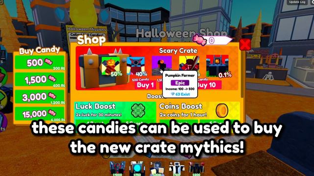 The BEST Way How To Get CANDY FAST in Toilet Tower Defense! смотреть онлайн