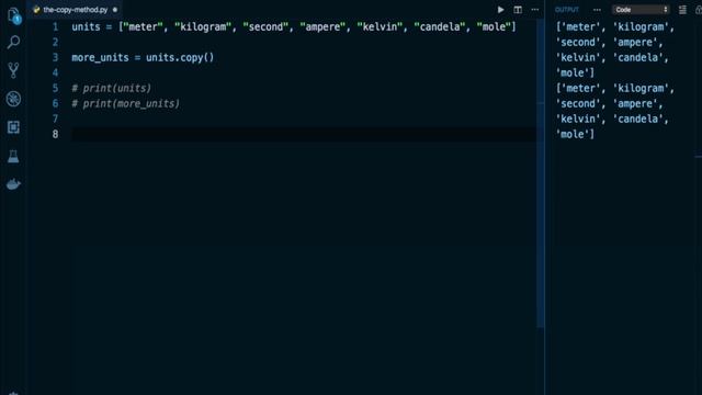 Python Programming Tutorial #89 - Using .Copy() Method | Copy Method in Python - English смотреть онлайн