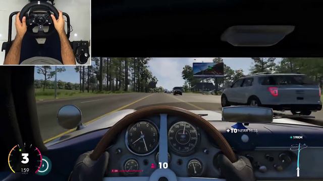Dallas to Miami on Mercedes Benz 300 SLR Uhlenhaut-Coupe W196 - The Crew 2 /Logitech g920 gameplay