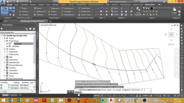 CREAR ALINEAMIENTO EN CIVIL 3D 2019 смотреть онлайн