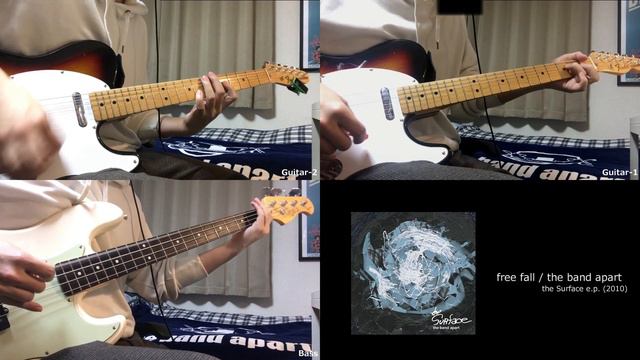 [COVER] free fall / the band apart (全パートコピー+TAB譜データ) смотреть онлайн