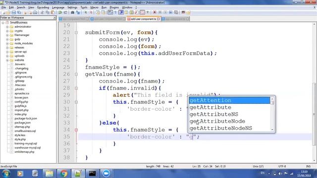 3 Angular 4 Form, Form Validation, NgModel, Router смотреть онлайн