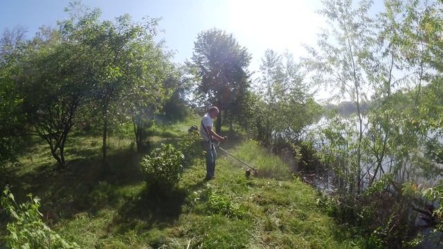 ВЛОГ: Я просто косил траву...