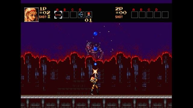 Sega Mega Drive 2 (Smd) 16-bit Contra Hard Corps Stage 1