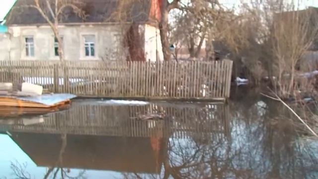 Половодье 2018 д. Устье Жиздринского р-на Калужской обл. смотреть онлайн