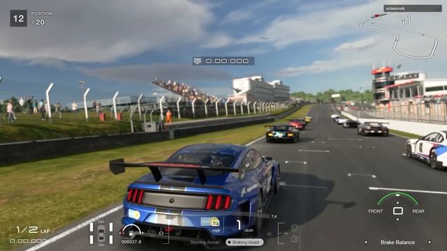 Gran Turismo Sport - Gameplay Ford Mustang GT @ Brands Hatch [1080p 60fps] смотреть онлайн