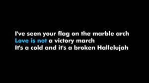Rufus Wainwright - Halleluja - Karaoke