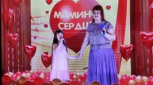 Оксана и Вероника Напольских  Мамино сердце 2022, Челябинск (руководитель Н.И. Молодзиевская)