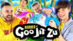 ГЕРОИ И ВОИНЫ ГУДЖИТСУ VS МОНСТРЫ ГУДЖИТСУ. МЕГА СБОРНИК GOOJITZU. ПАПА РОБ, НИКИТА, ДОКТОР ЗЛЮ.