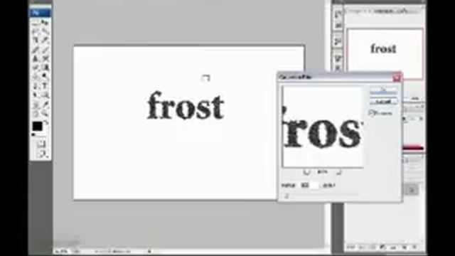 Видеоуроки по фотошопу. 65. Пишем льдом смотреть онлайн