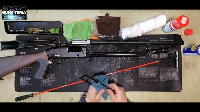 ОБЗОР КАК СНЯТЬ КОНСЕРВАЦИОННУЮ СМАЗКУ НА ПОМПОВОМ РУЖЬЕ KHAN ARMS A-TAC Часть -1 смотреть онлайн