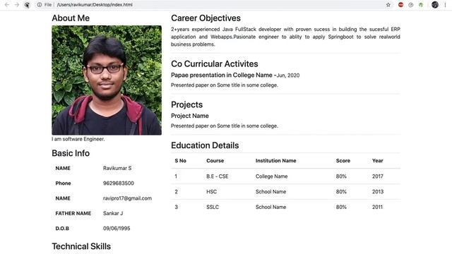 Own web profile creation part 6 смотреть онлайн