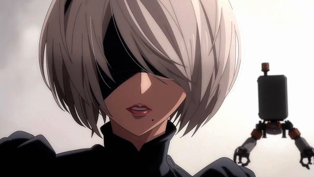 2B против первого БОССА [ Marx ] | Nier Automata Ver 1.1a #anime #animemoment