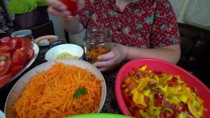 Овощной салат на зиму в автоклаве