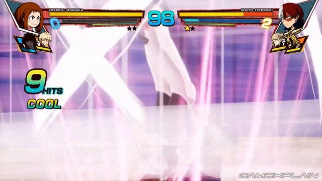My Hero: One's Justice Gameplay - Uraraka VS Todoroki смотреть онлайн