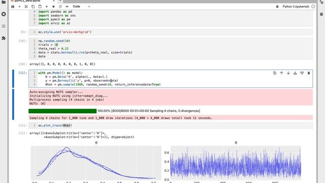 Bayesian Analysis Using PyMC3 смотреть онлайн