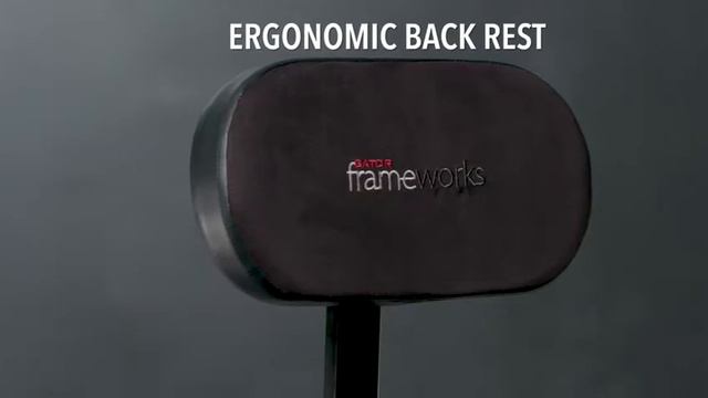 Gator Frameworks Guitar Seat with Padded Cushion, Ergonomic Backrest and Fold Out Guitar Stand 2 смотреть онлайн