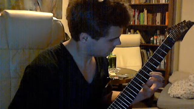 Ibanez 7 String Guitar Rig Sweep Picking Demo смотреть онлайн