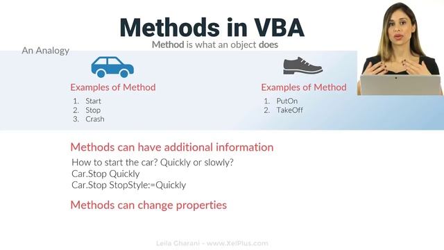 Excel VBA tutorial for beginners: Object Properties & Methods смотреть онлайн