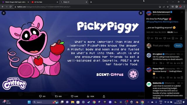 New Smiling Critter (Picky Piggy) | Poppy Playtime Chapter 3 смотреть онлайн