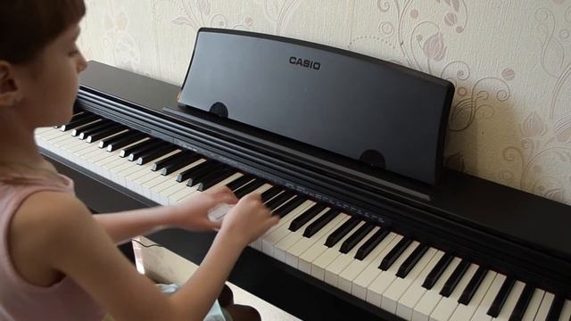 Адажио - Д. Штейбельт (1 класс, фортепиано) на экзамен смотреть онлайн