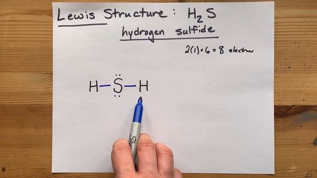 Lewis Structure of H2S, Hydrogen Sulfide смотреть онлайн