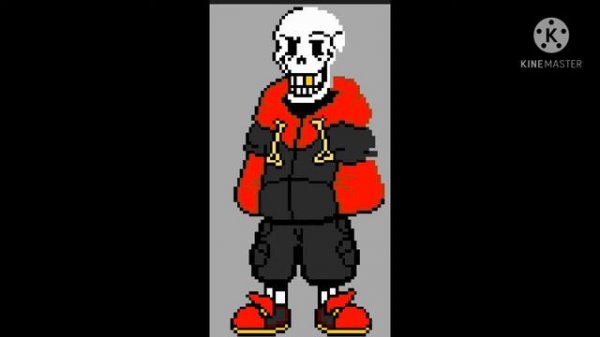 TS underswap fell papyrus theme