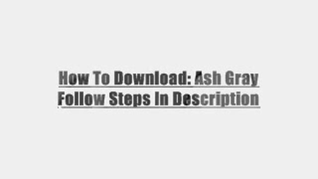 How to Download and Play Pokemon Ash Gray (Read Description) смотреть онлайн