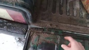 Пикап Иж-Ода-2717,27175. Ремонт,усиление заднего борта.