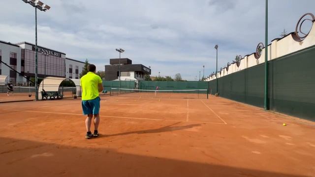 Теннис. Тренировка 25.06.23. Игра на скорости смотреть онлайн