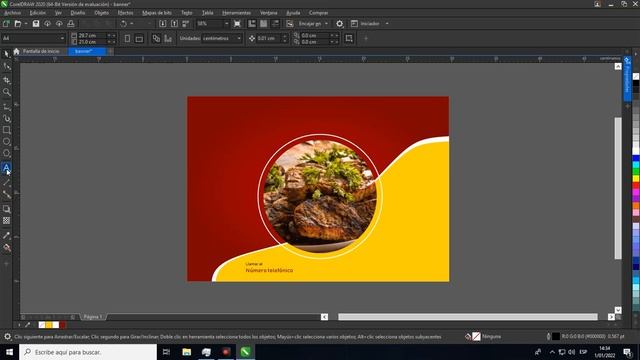Como hacer un banner en CorelDraw paso a paso смотреть онлайн