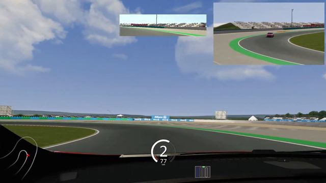 Assetto Corsa - Magny-Cours - Vauxhall Astra OPC смотреть онлайн